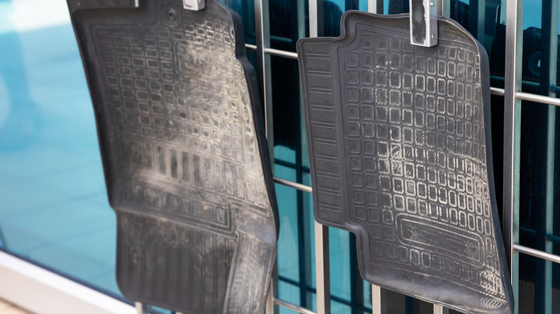 hanging car mats