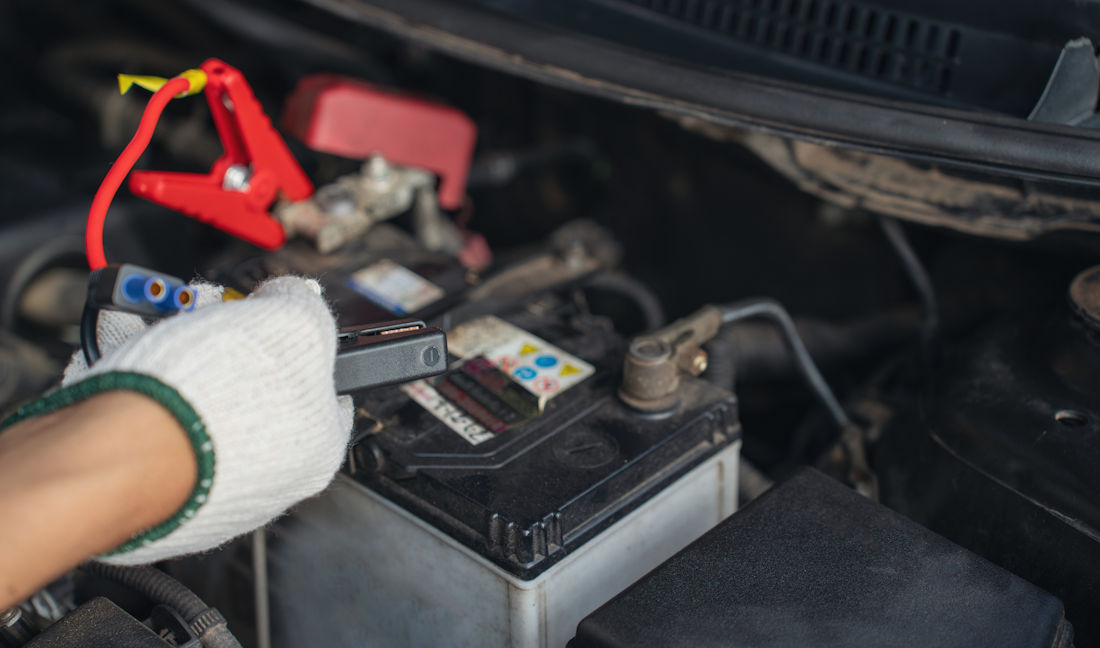 checking car battery